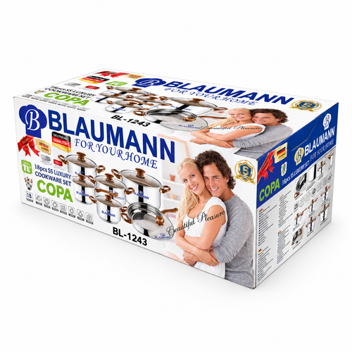 Cutia setului Blaumann BL-1243, 12 piese