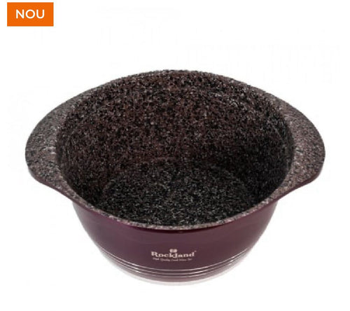 Cratita din granit cu capac 32 cm, Rockland